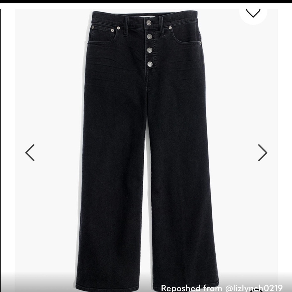 Madewell Black Flare & Wide Leg Jeans - Picture 16 of 16